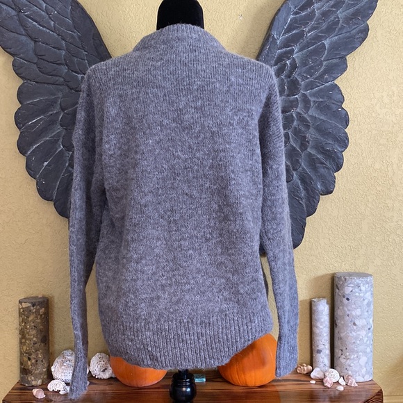 Buffalo Wool Sweater With Chest Tie - Picture 6 of 8